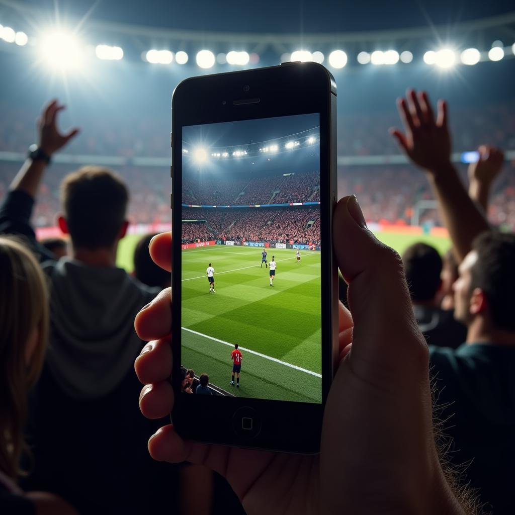 Free Live Football Streaming on iPhone 5