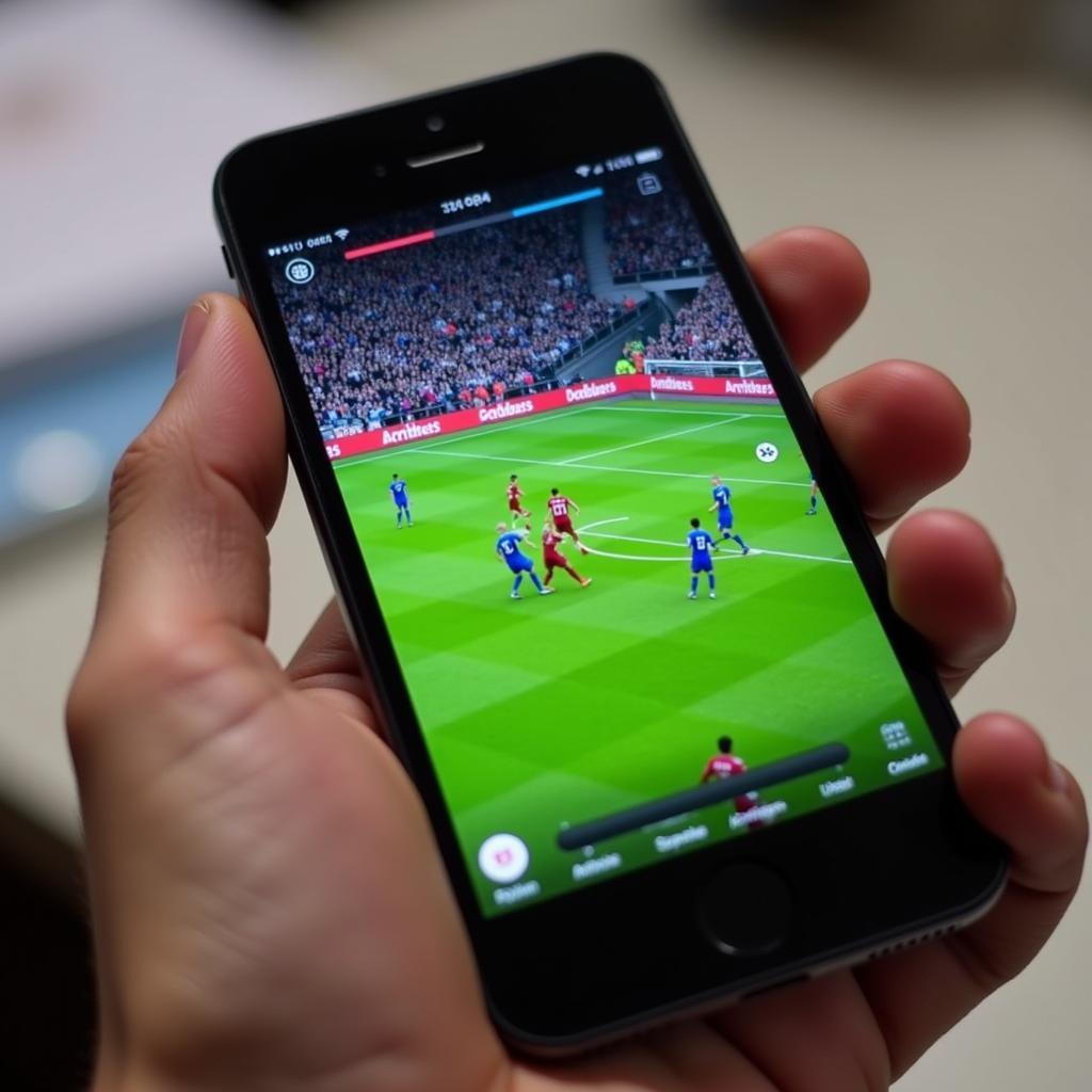 Live Football Streaming on iPhone 5