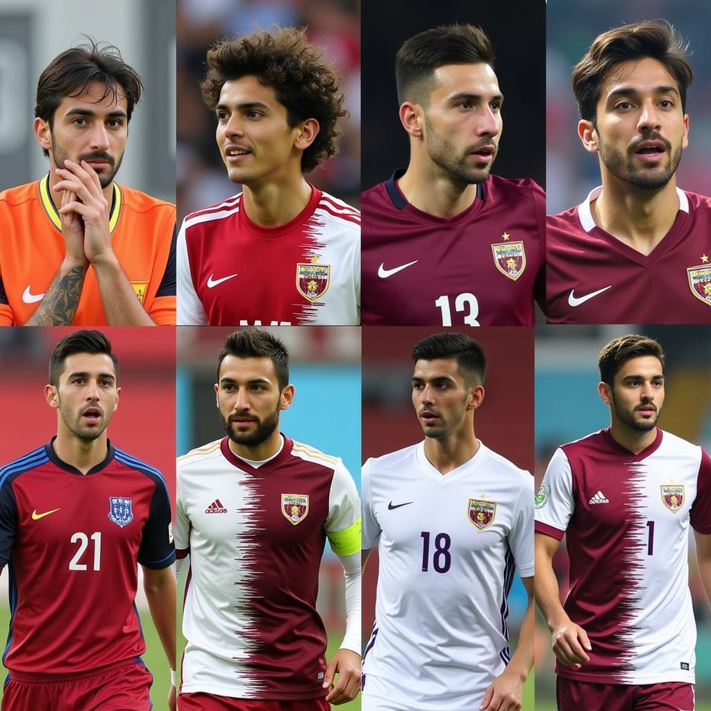 Future Stars of Iran and Qatar Football