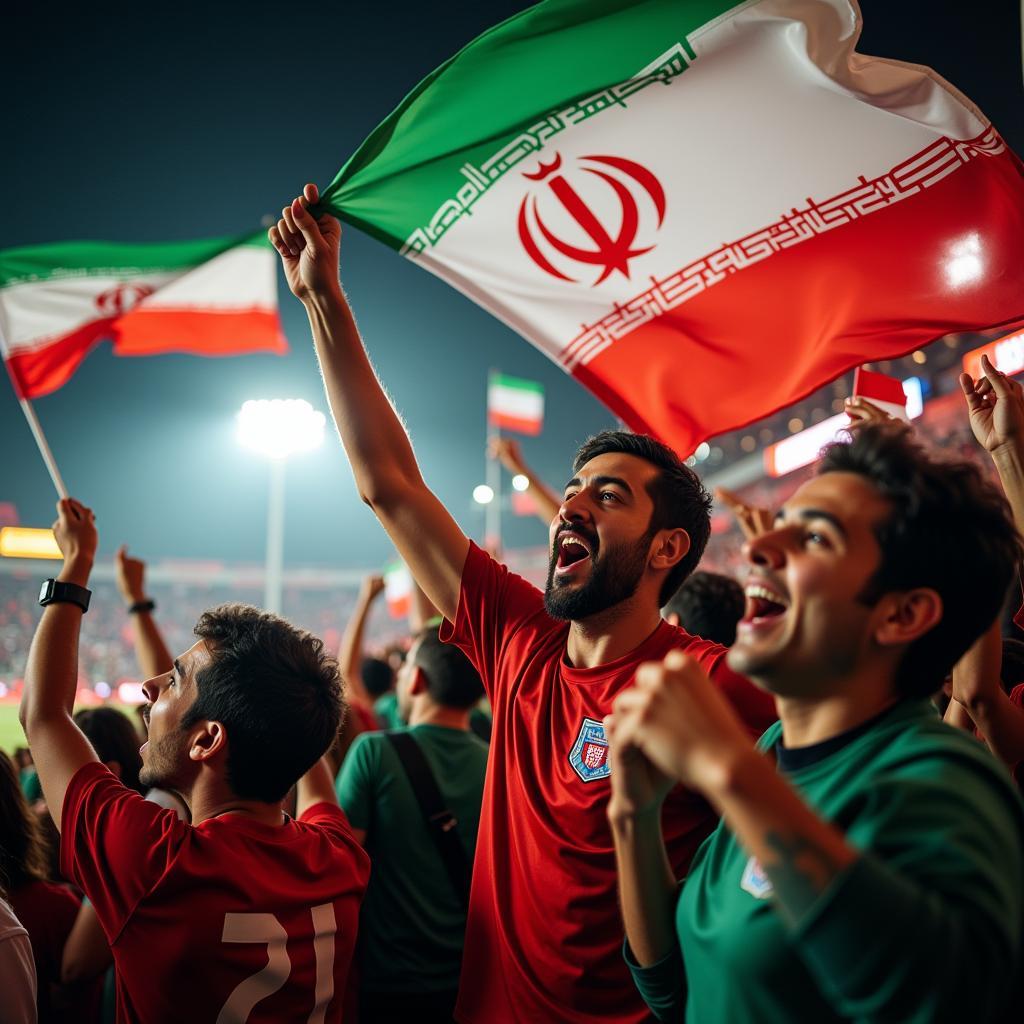 Iranian Football Fans