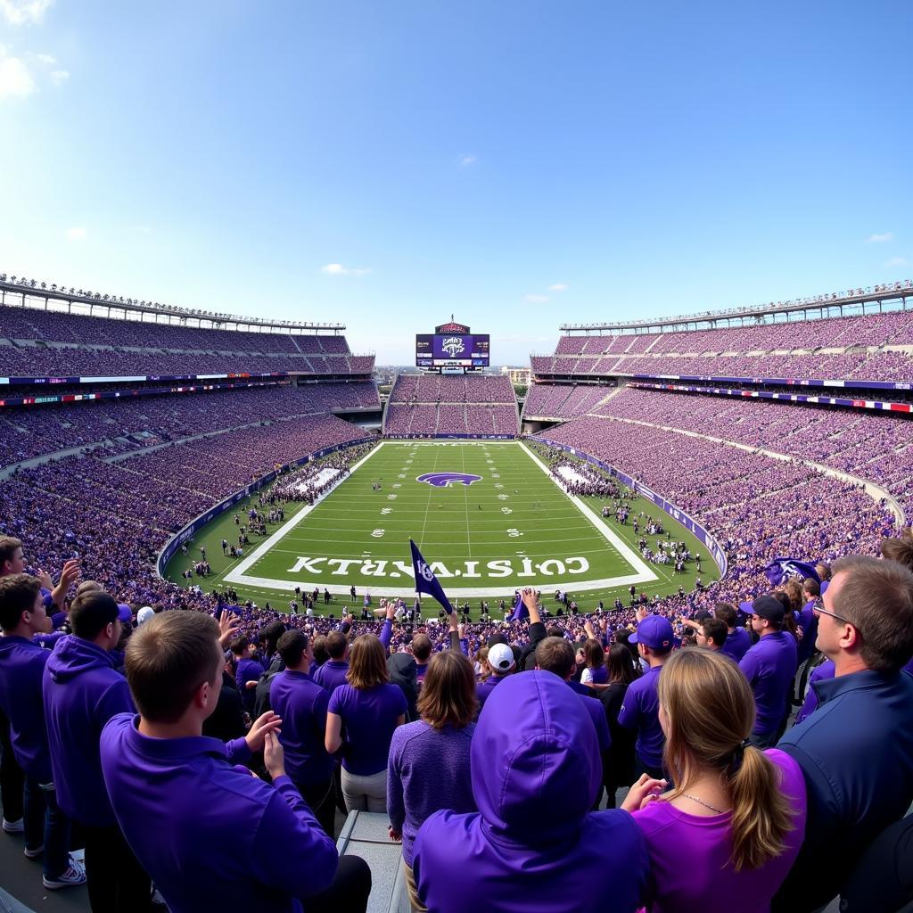 Kansas State Football Fans at Bill Snyder Family Stadium