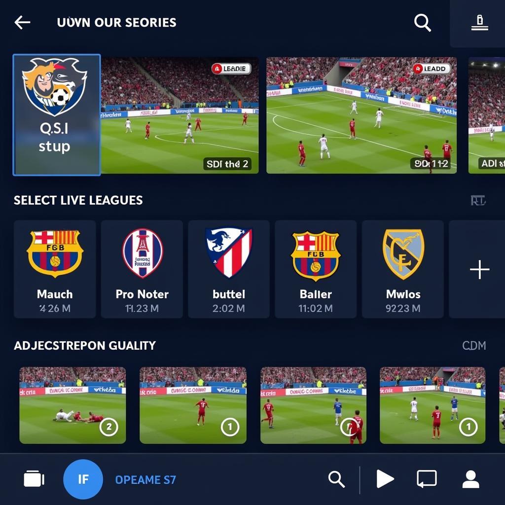 Key Features of Football Live APK