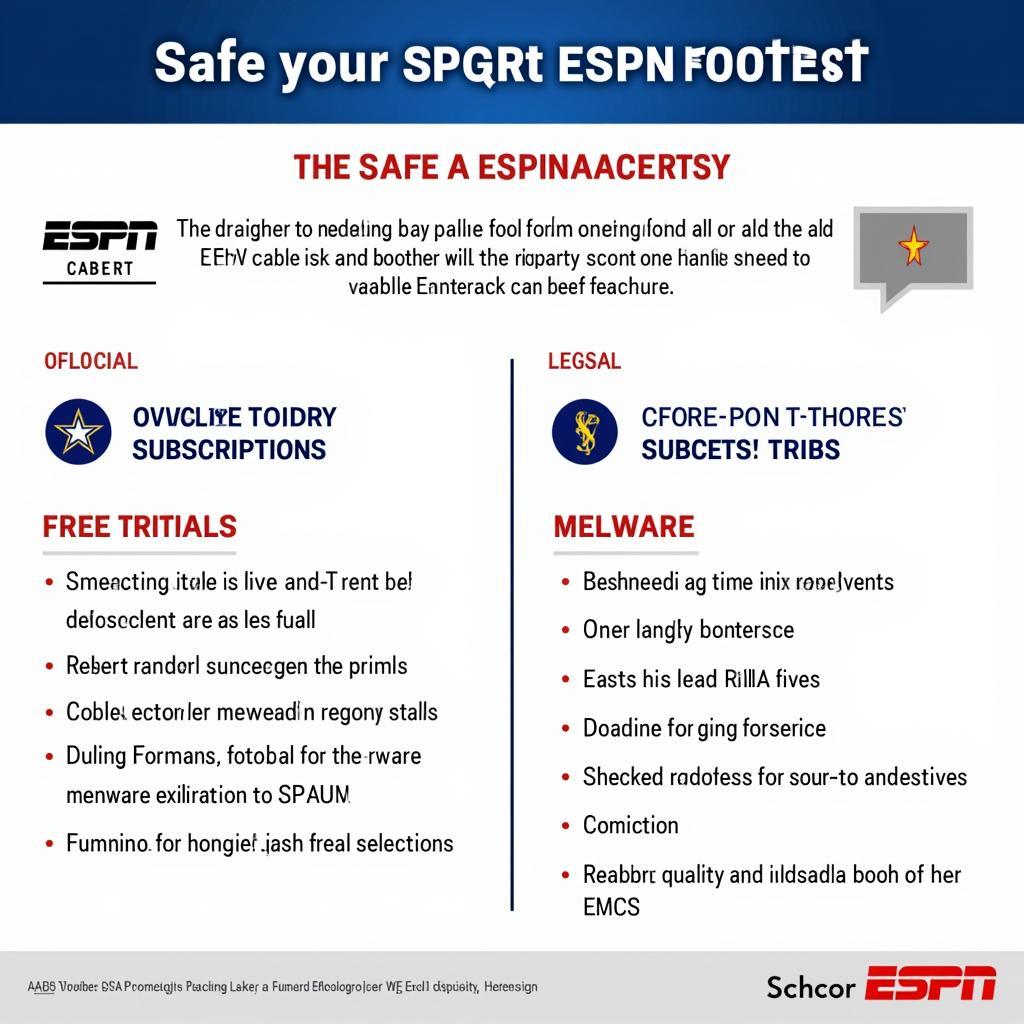 Legal and Safe ESPN Football Streaming