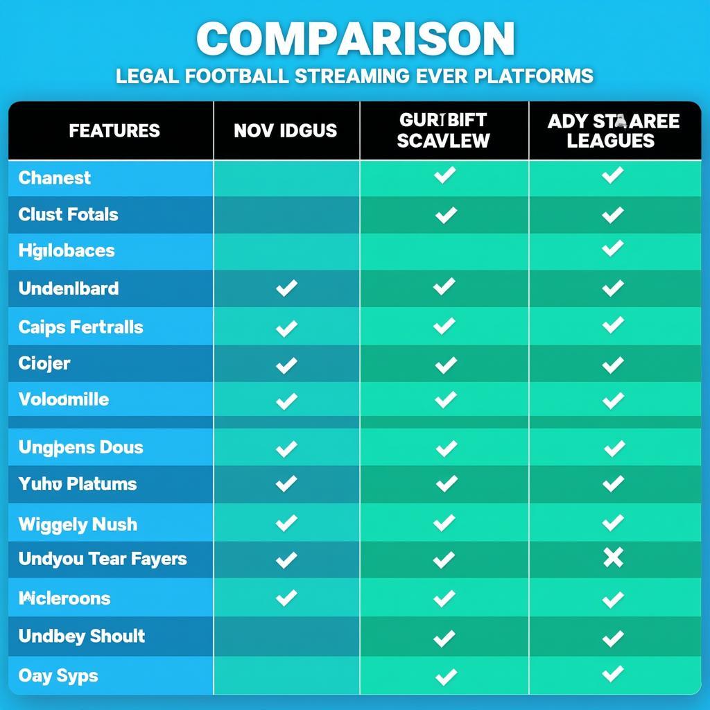 Legal Football Streaming Platforms