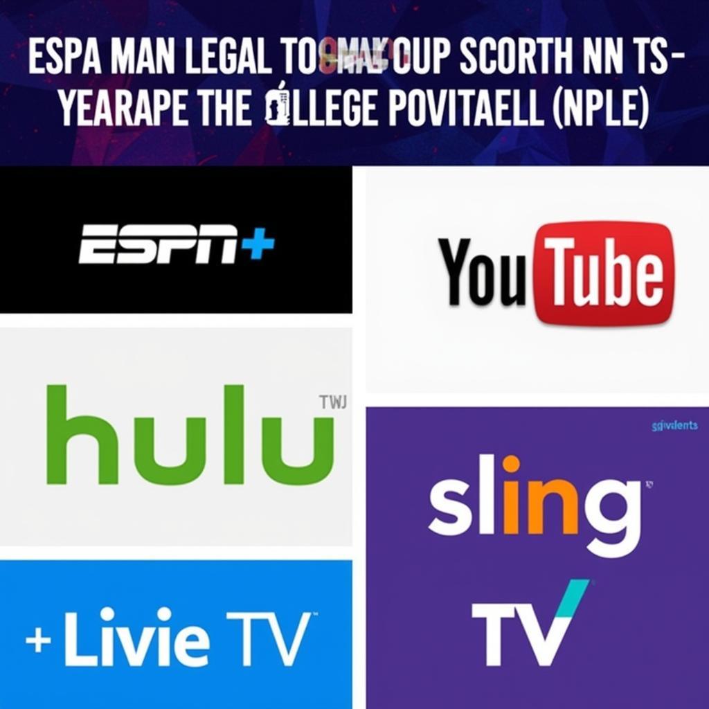 Legitimate Streaming Options for College Football