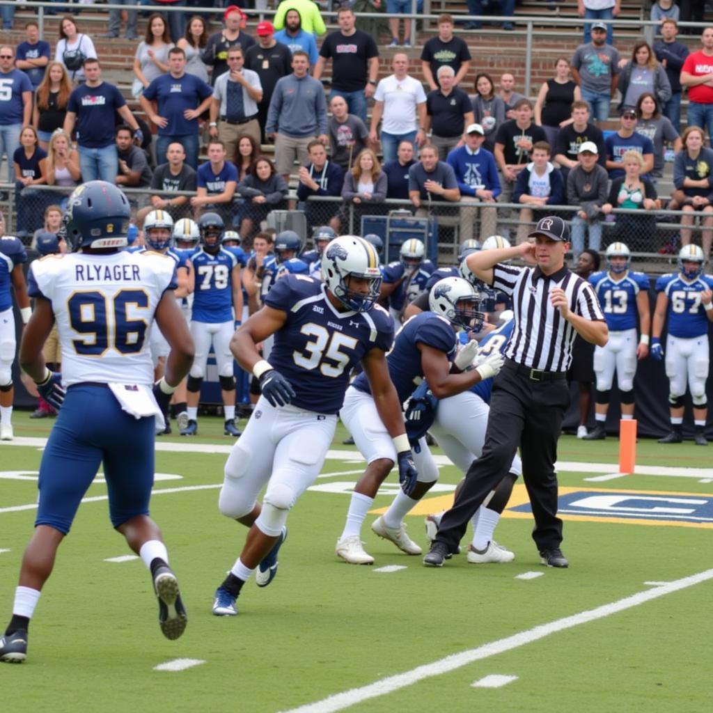 Lewis Central High School Football Game Action