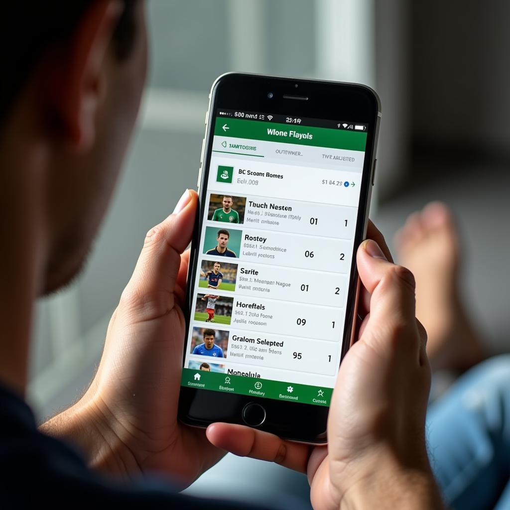 Live Football Scores Mobile App