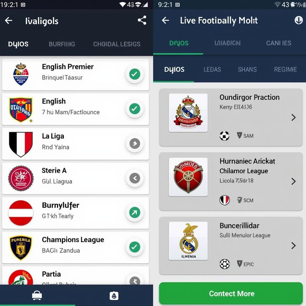 Live football streaming app multiple leagues