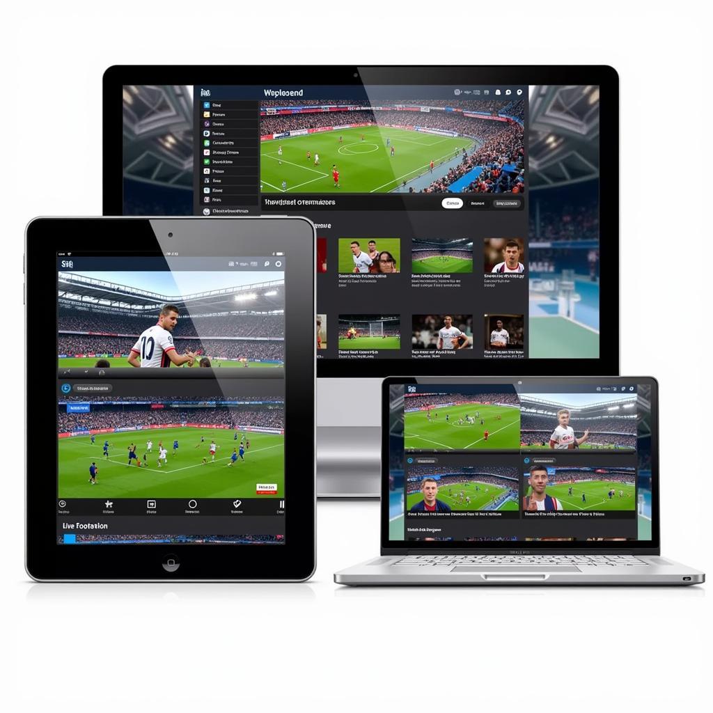 Live Football Streaming Platforms on Various Devices