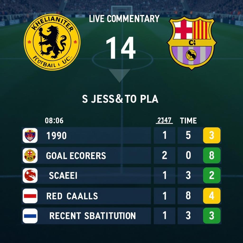 Live Score Updates during a Football Match