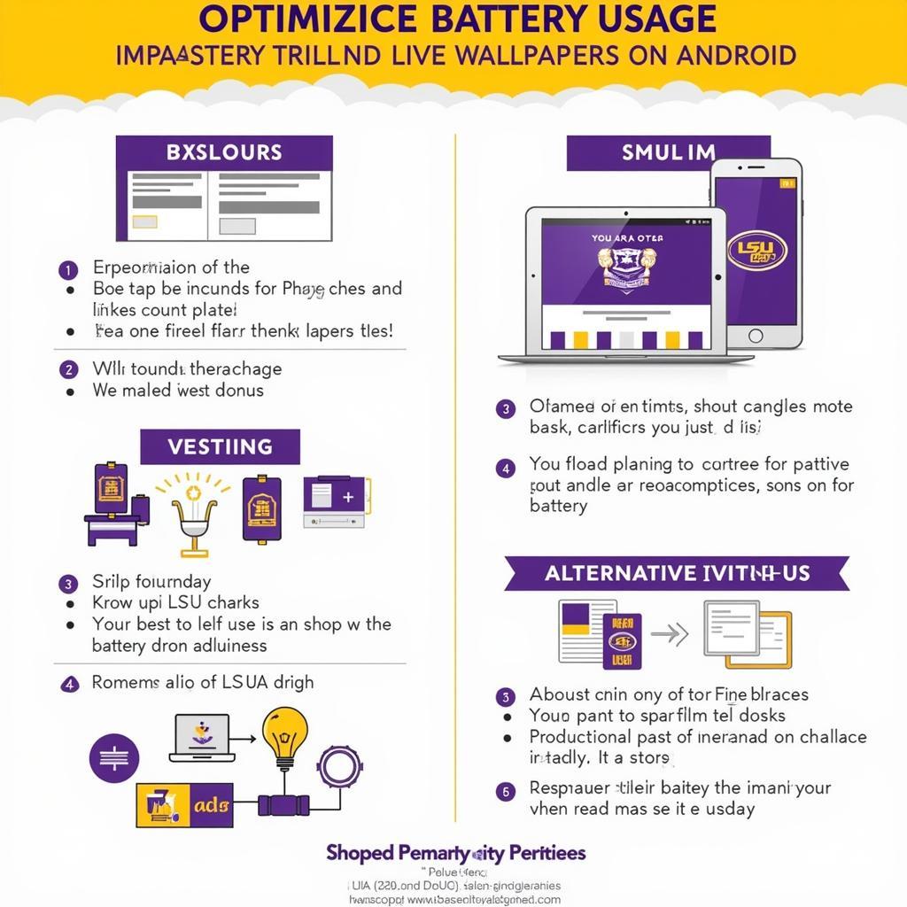 LSU Football Wallpaper Android Battery Optimization Tips