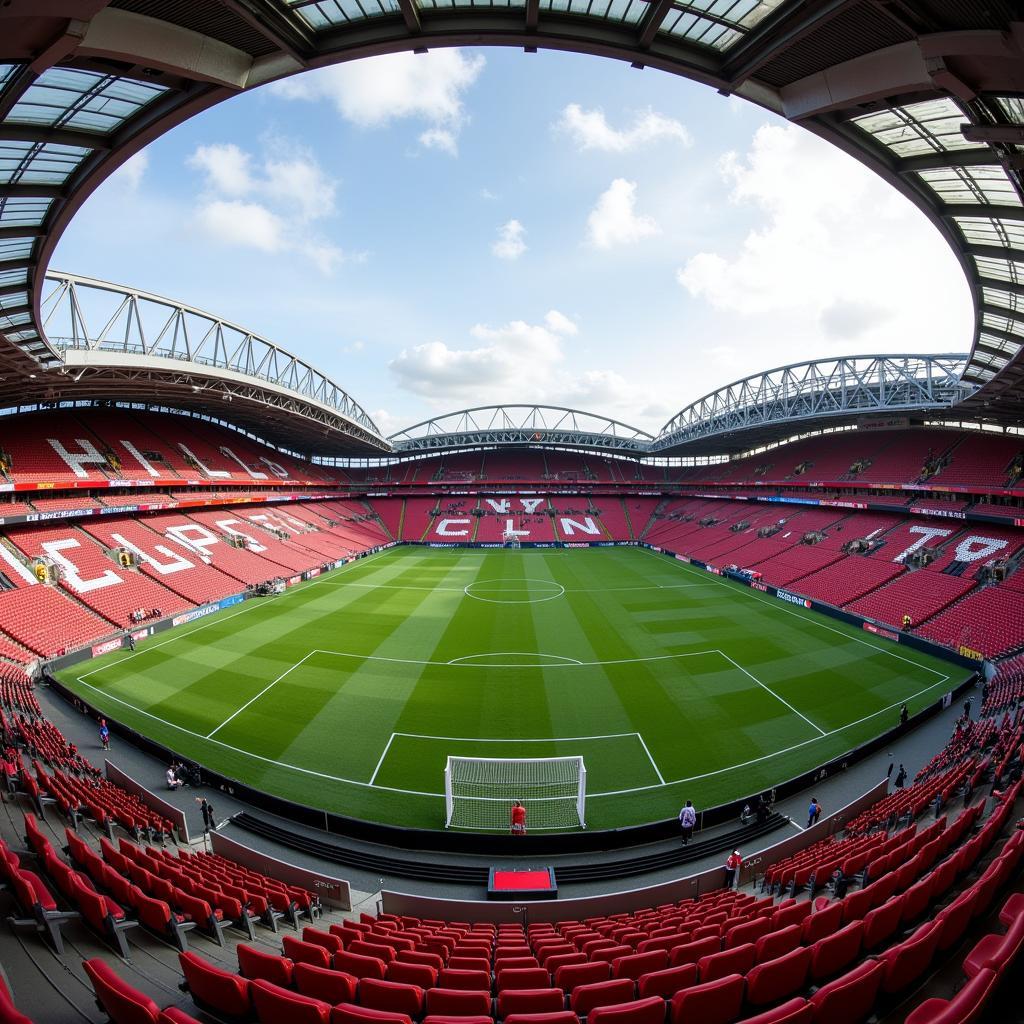 Manchester Football Stadiums Old Trafford and Etihad