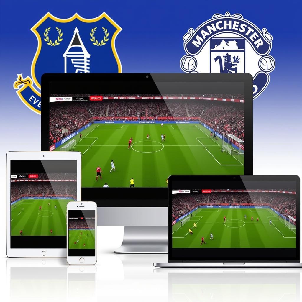 Manchester United vs Everton live stream options