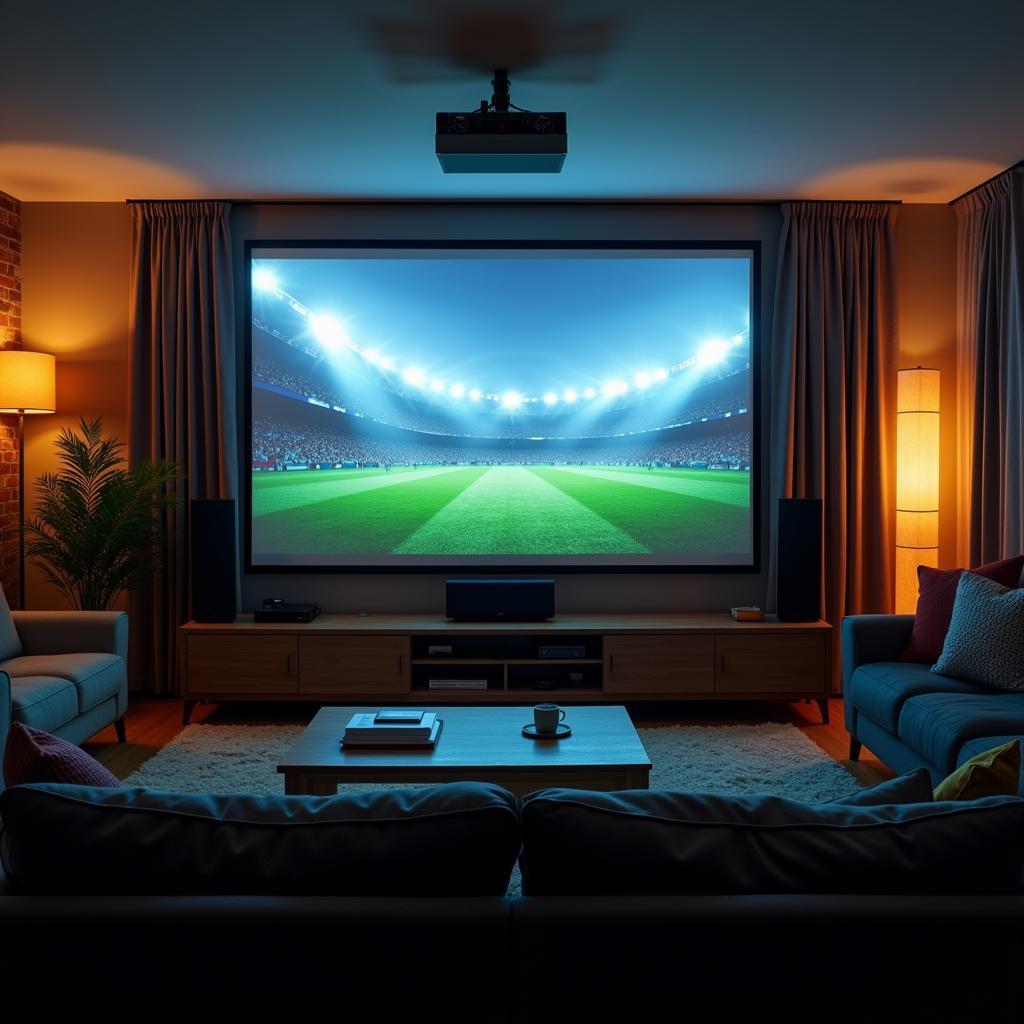 Maximizing Football Live Streaming Experience: Setting up a Home Theater System