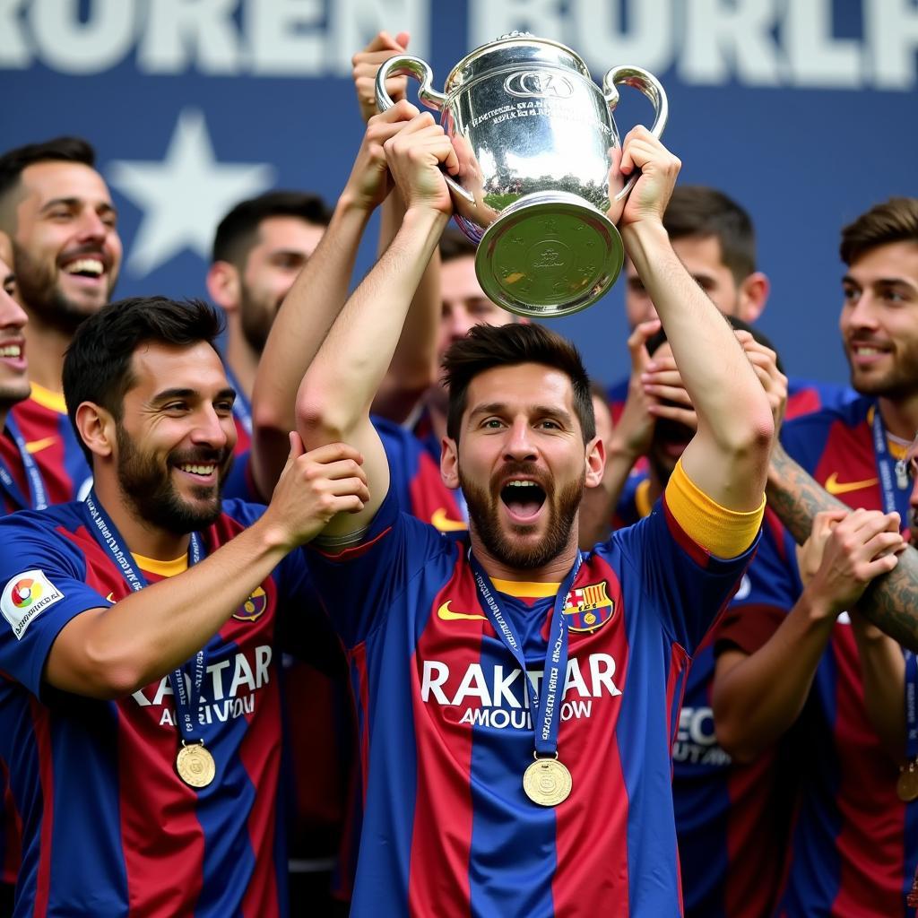 Messi Leads Barcelona to Champions League Glory in 2015