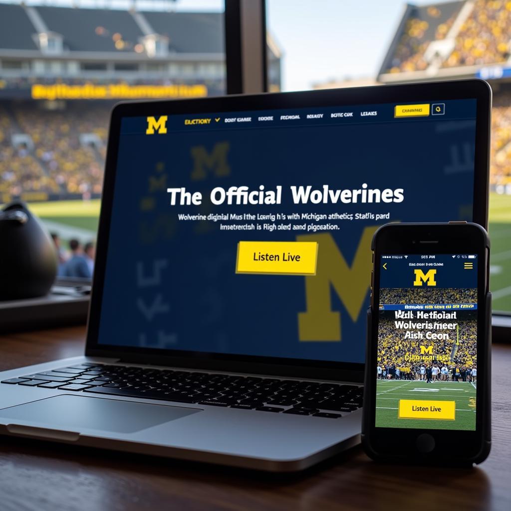 Michigan Football Radio Live Stream on Official Website