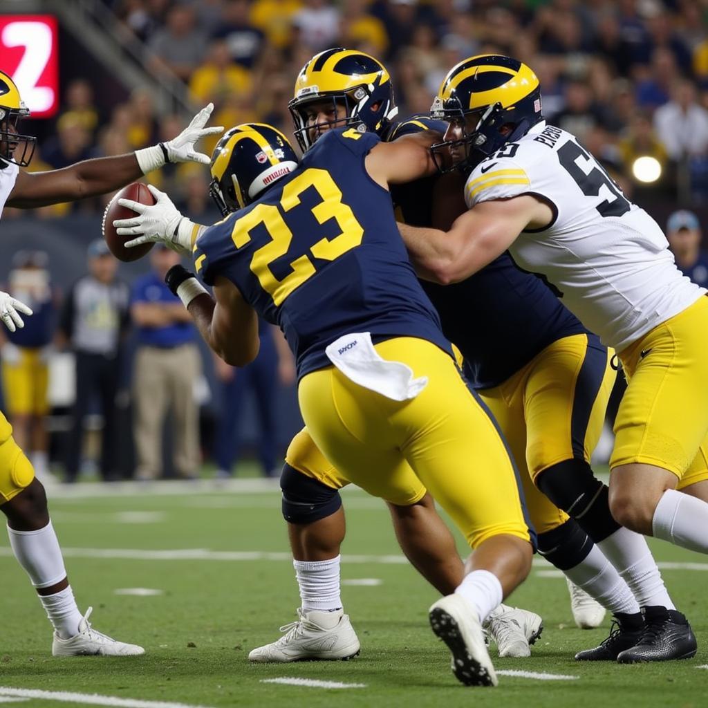 Michigan Defense Holds Strong in Second Quarter