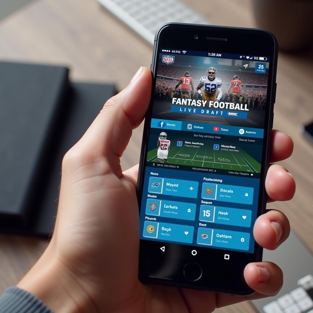 Mobile Compatible Fantasy Football Draft Software