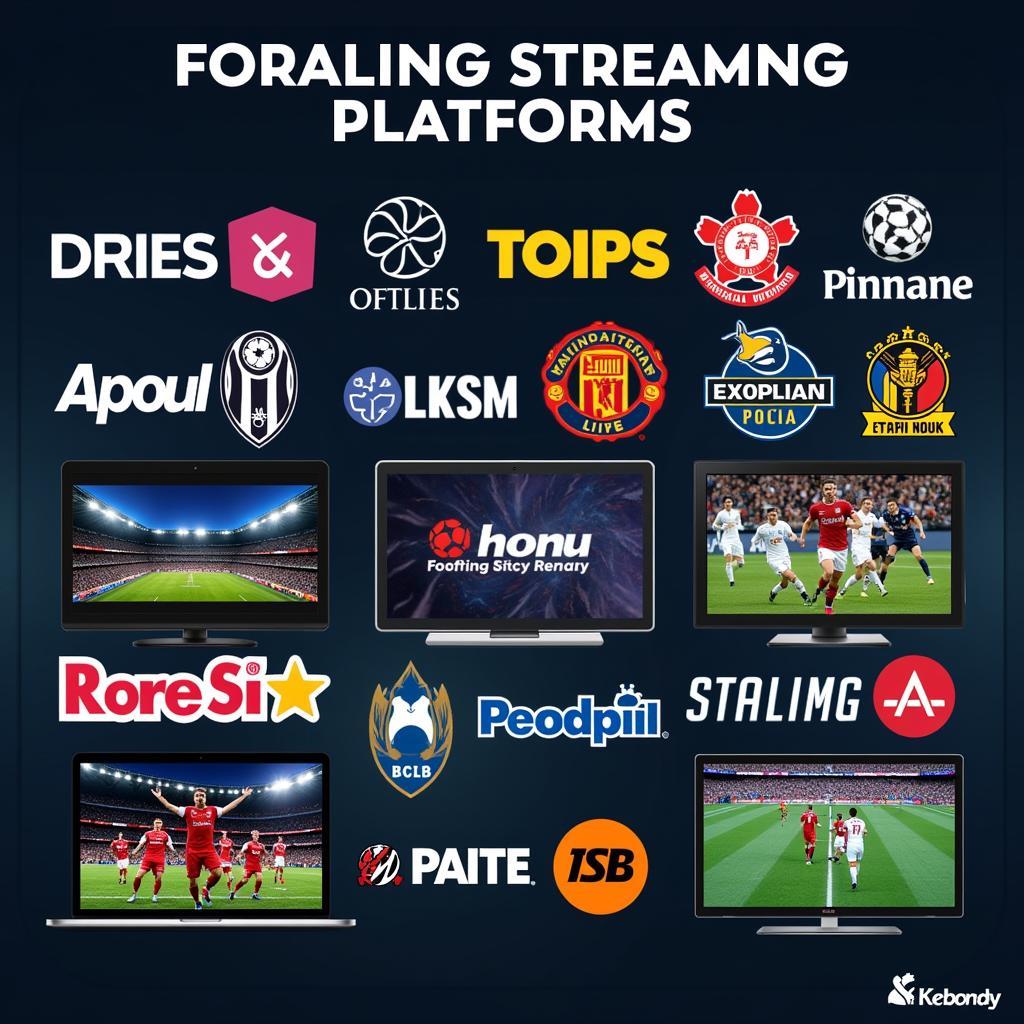 Various football live streaming services