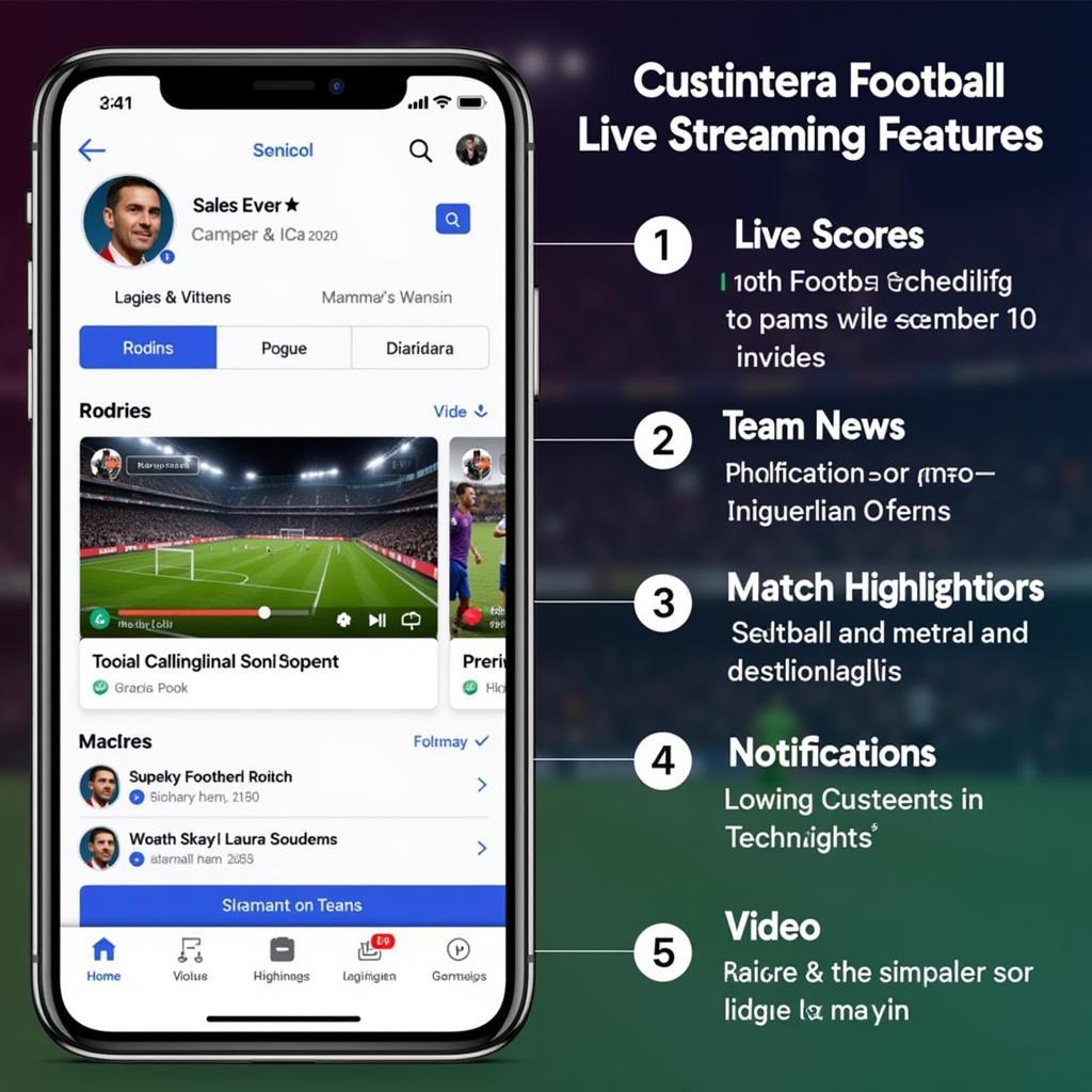 Must-Have Features for a Football Streaming App on iPhone