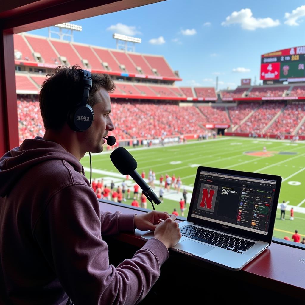 Nebraska Football Radio Broadcast