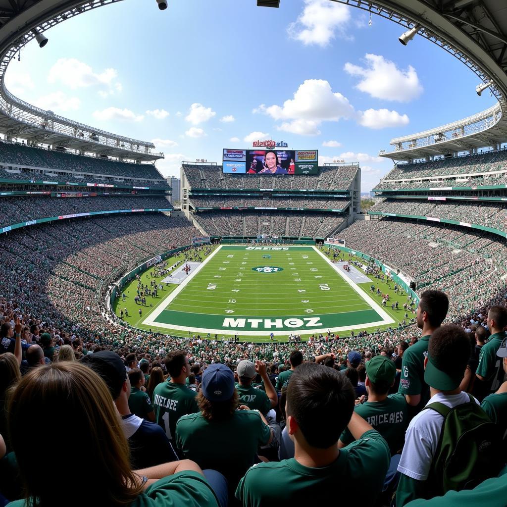 New York Jets Fans at MetLife Stadium