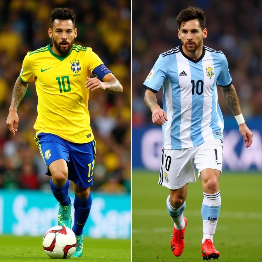 Neymar vs Messi: The Face of Modern Brazil-Argentina Rivalry