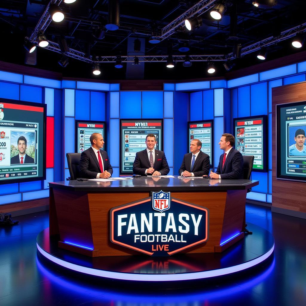 NFL Network Fantasy Football Live Studio