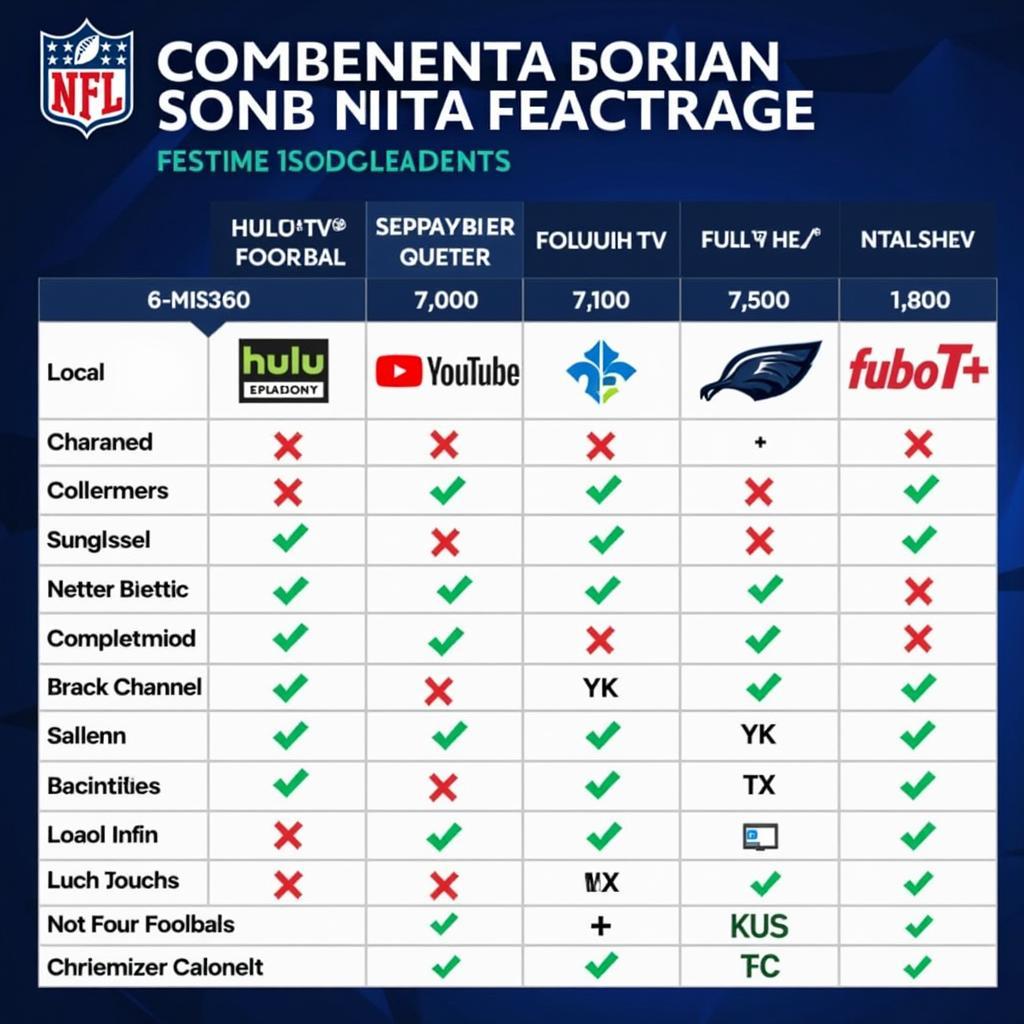 Comparing NFL Streaming Options