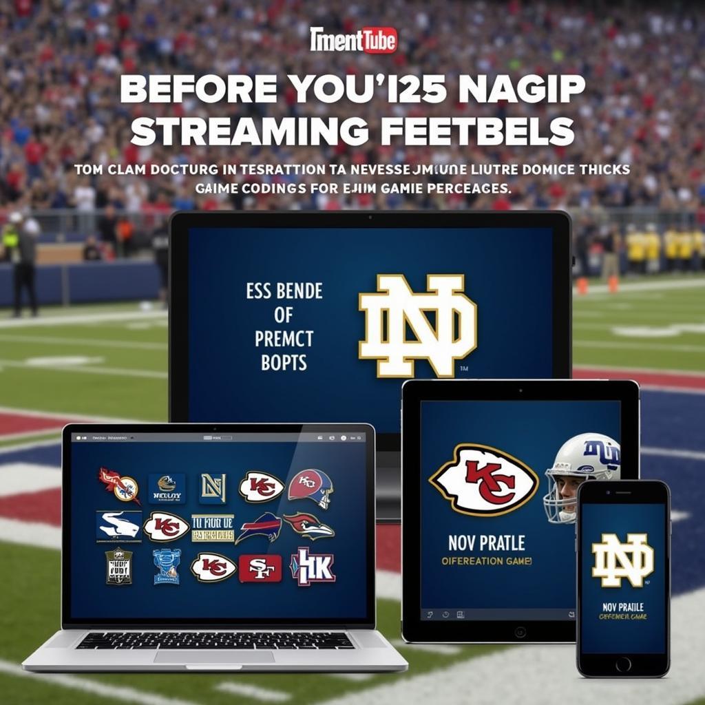 Notre Dame Football Live Streaming Options