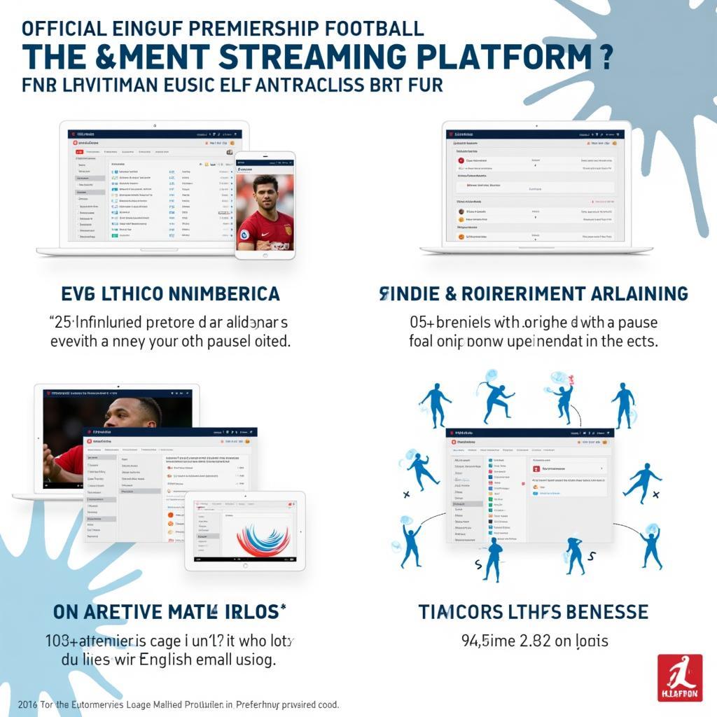 Official Streaming Platforms for English Premiership Football