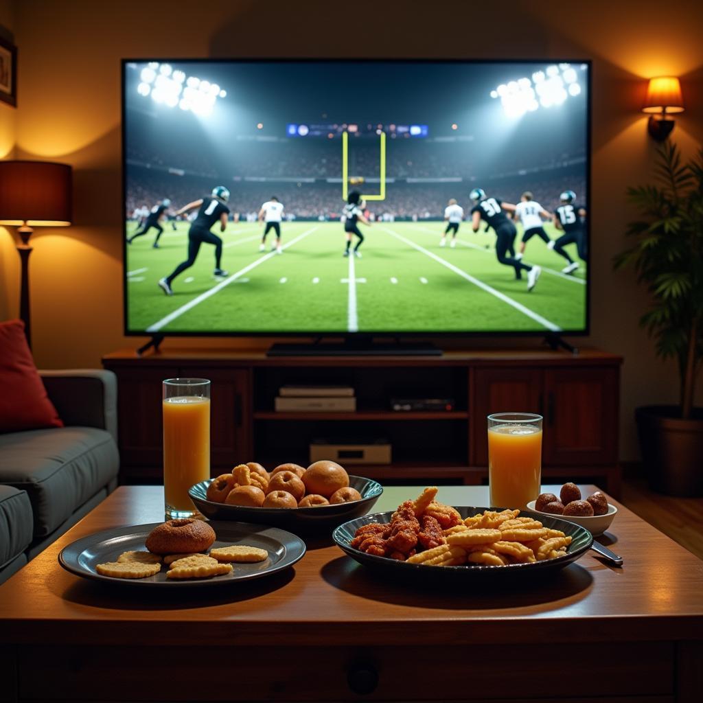 Optimal Setup for Eagles Football Live Video