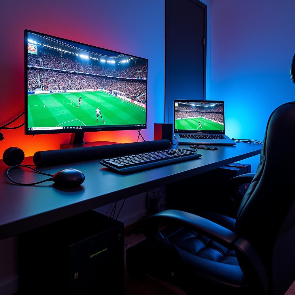 Optimizing Computer for Live Football Streaming