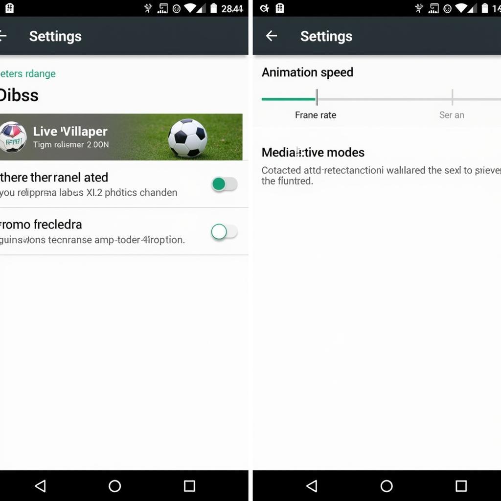 Optimizing Live Wallpaper Settings on Android