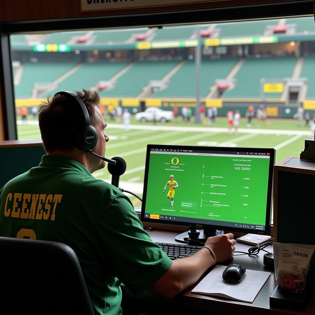 Oregon Ducks Football Radio Broadcast