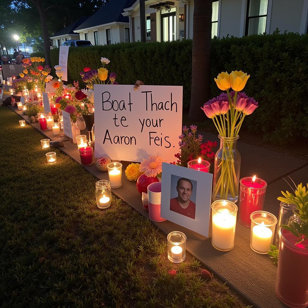 Parkland community honoring Aaron Feis