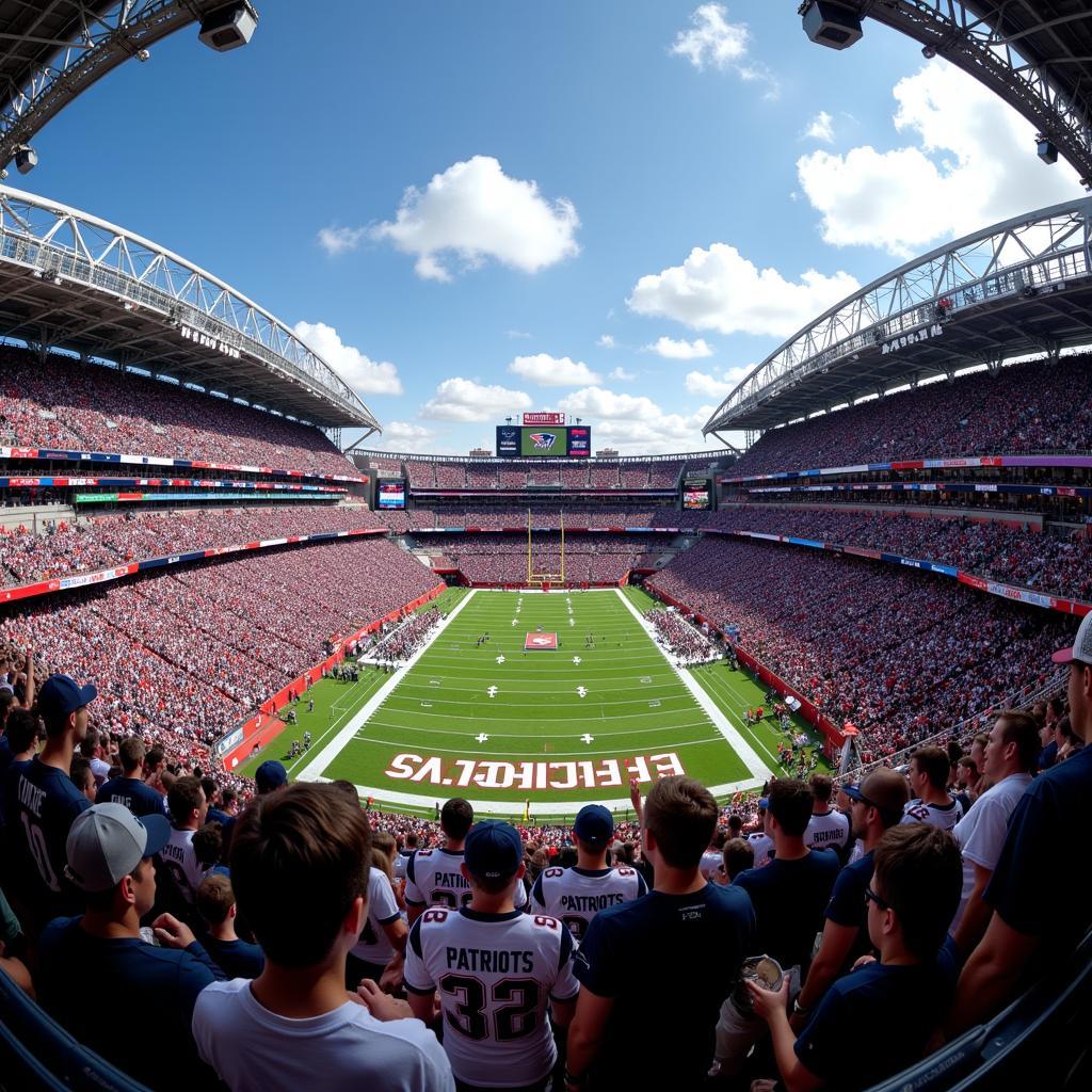 Patriots Game Day Experience at Gillette Stadium