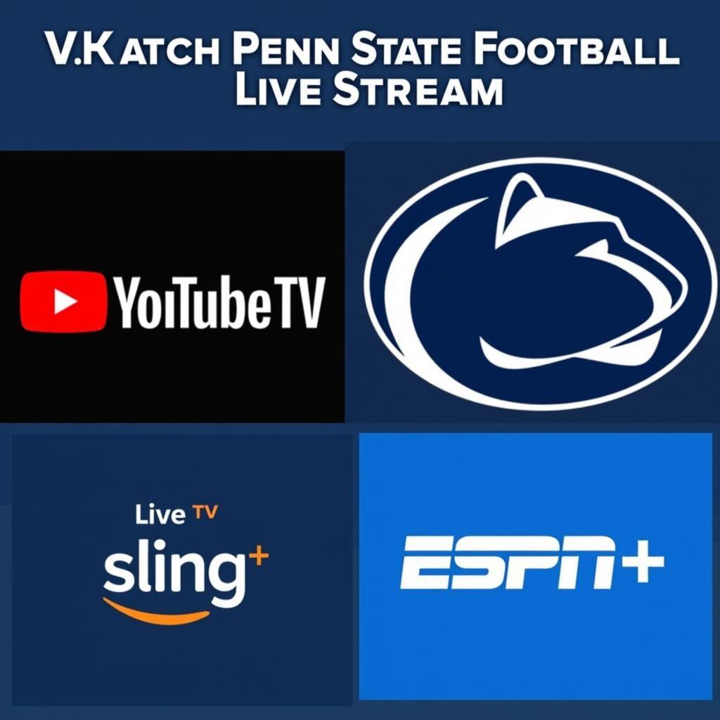 Penn State Football Live Stream Options