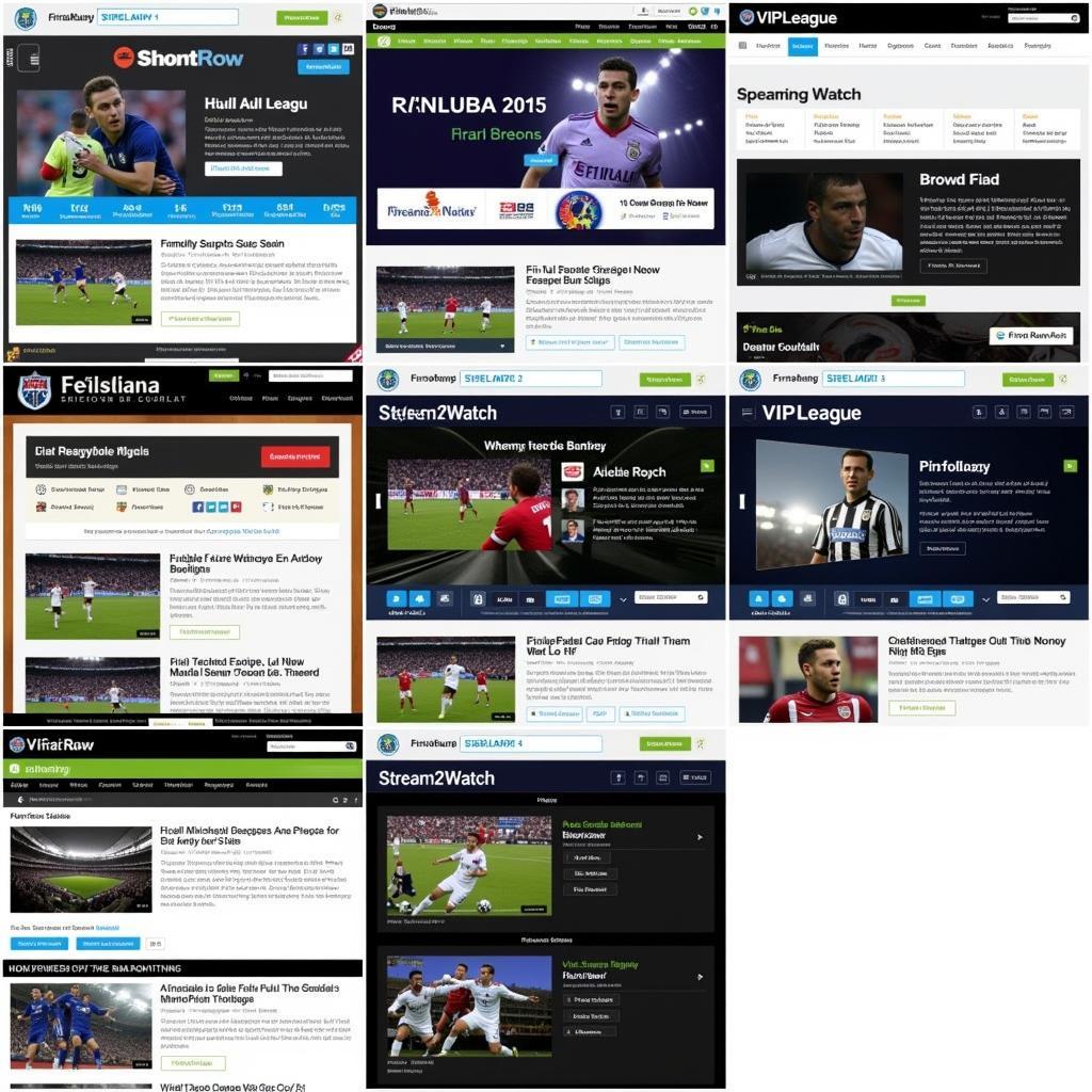 Popular Live Football Streaming Sites in 2015