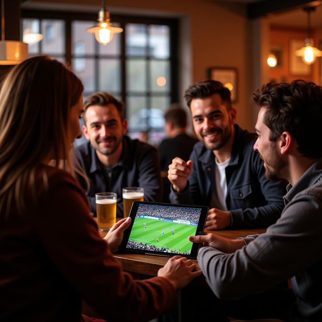 Popularity of Live Football Online in England