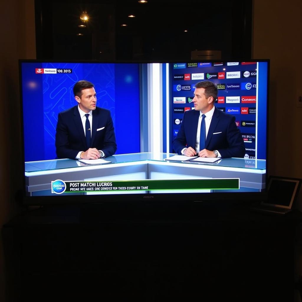 Post-Match Football Analysis on Television