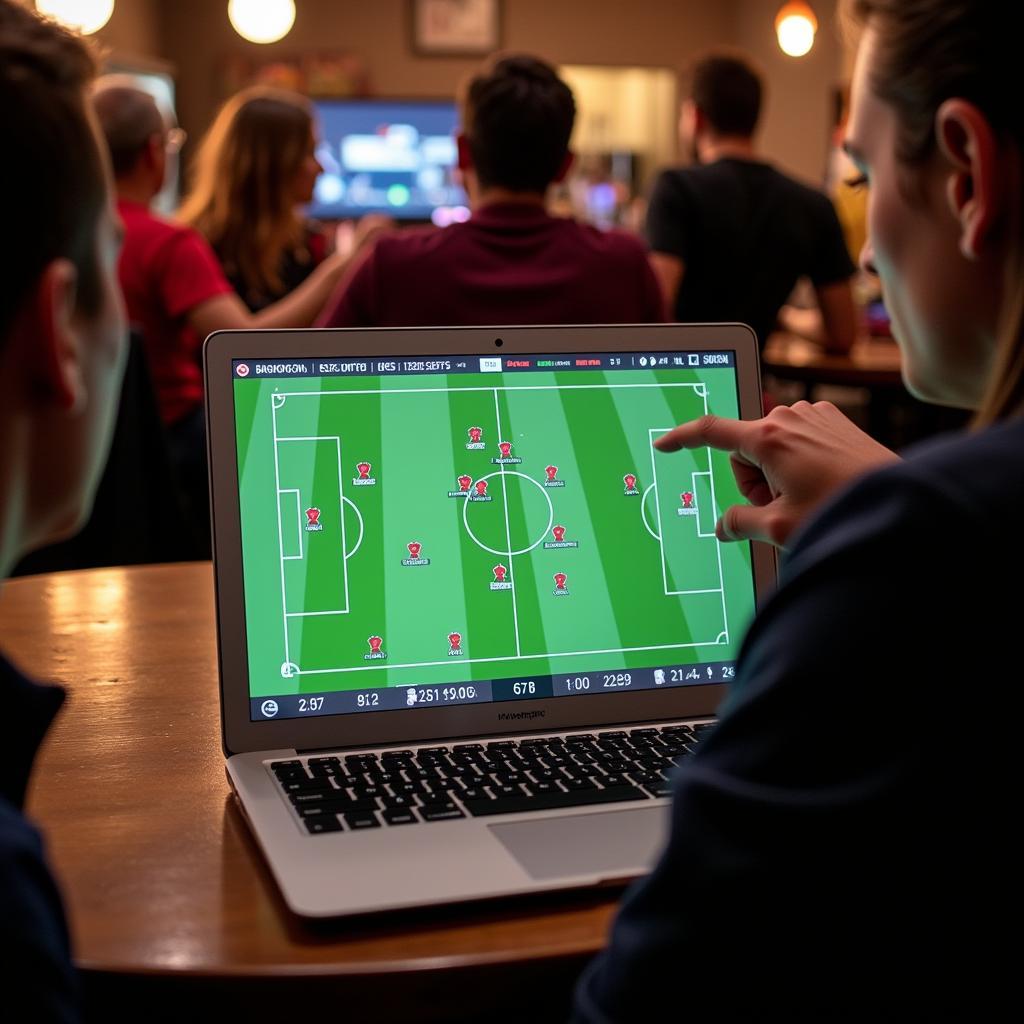 Analyzing live football game statistics and predictions for tonight's matches.