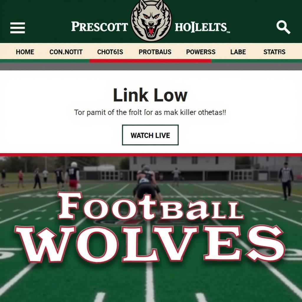 Prescott Curley Wolves Official Website Live Stream