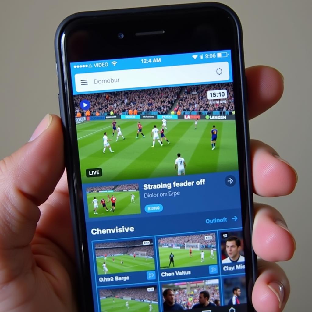 Prime Video Mobile App Football Streaming