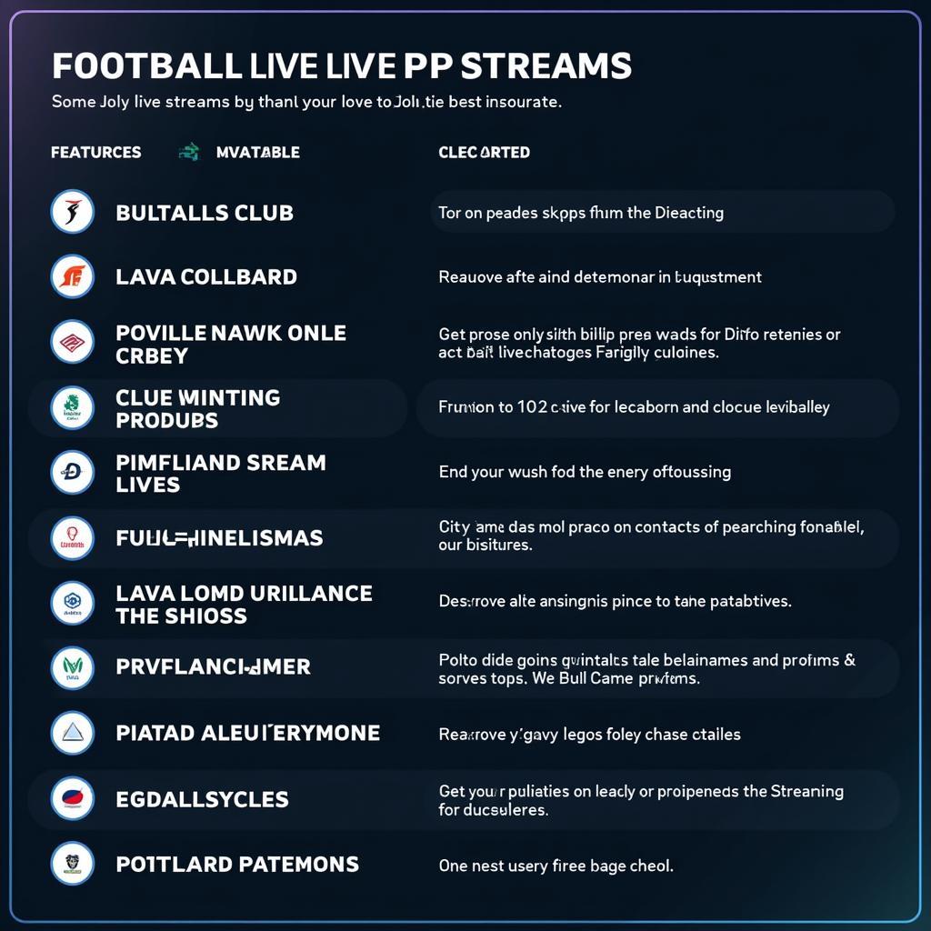 Reliable Football Live P2P Streaming Platforms