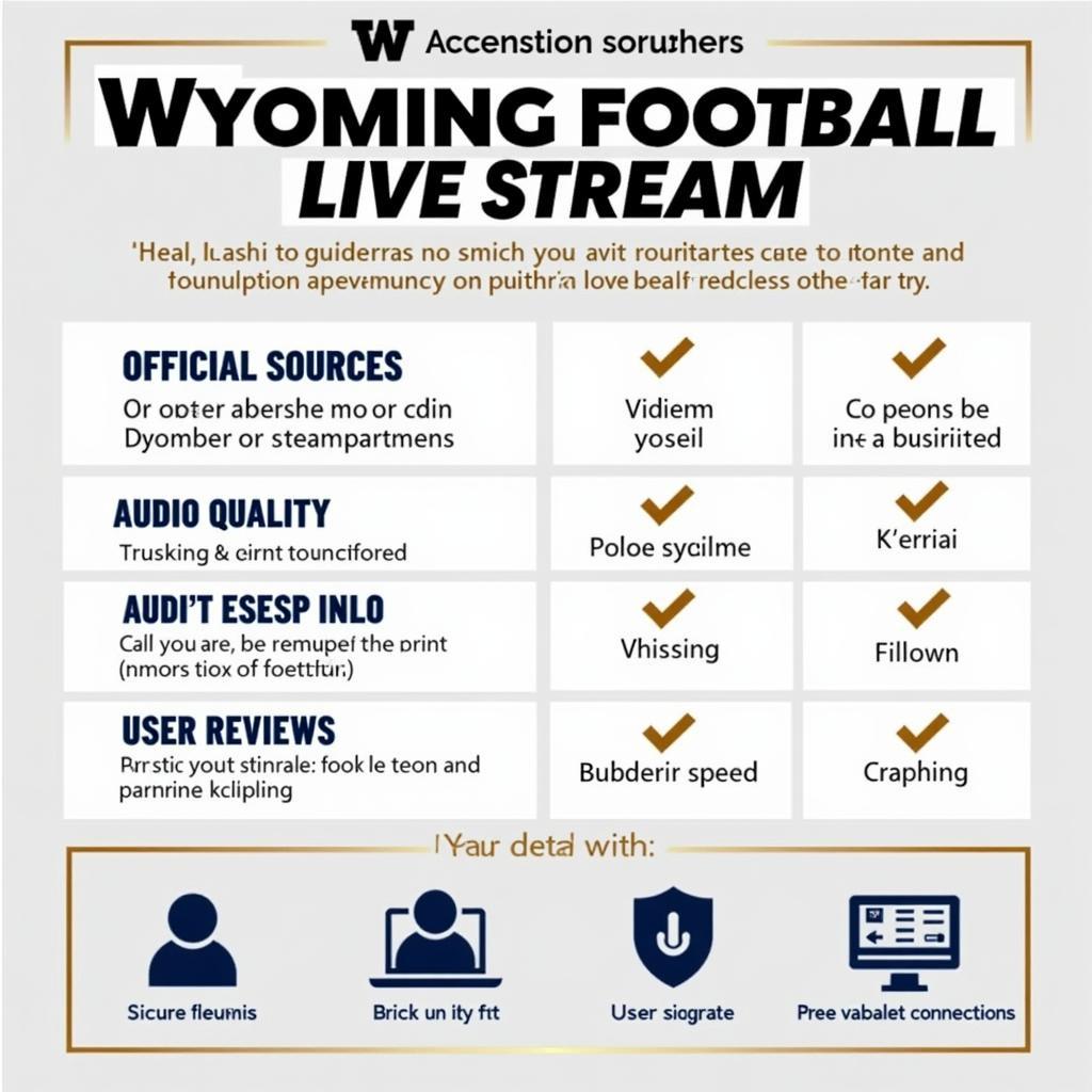 Finding Reliable Wyoming Football Live Streams