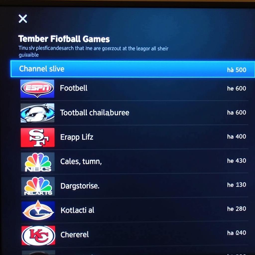 Roku Football Channel Guide