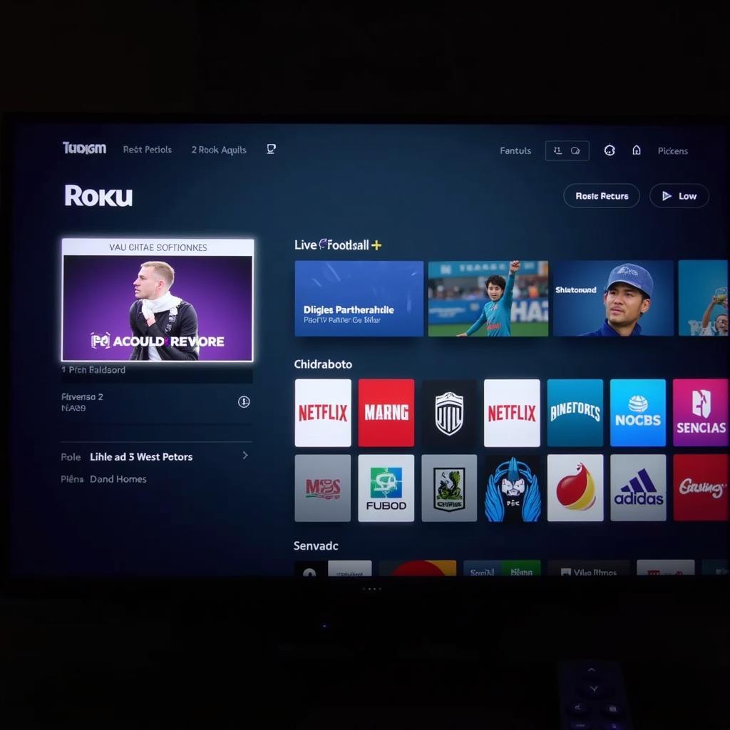 Roku live football streaming options are diverse and cater to different leagues and budgets.