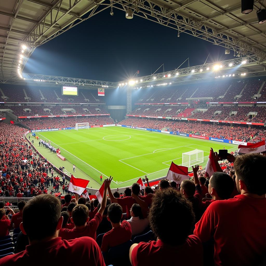 Russia vs Egypt Pre-Match Atmosphere