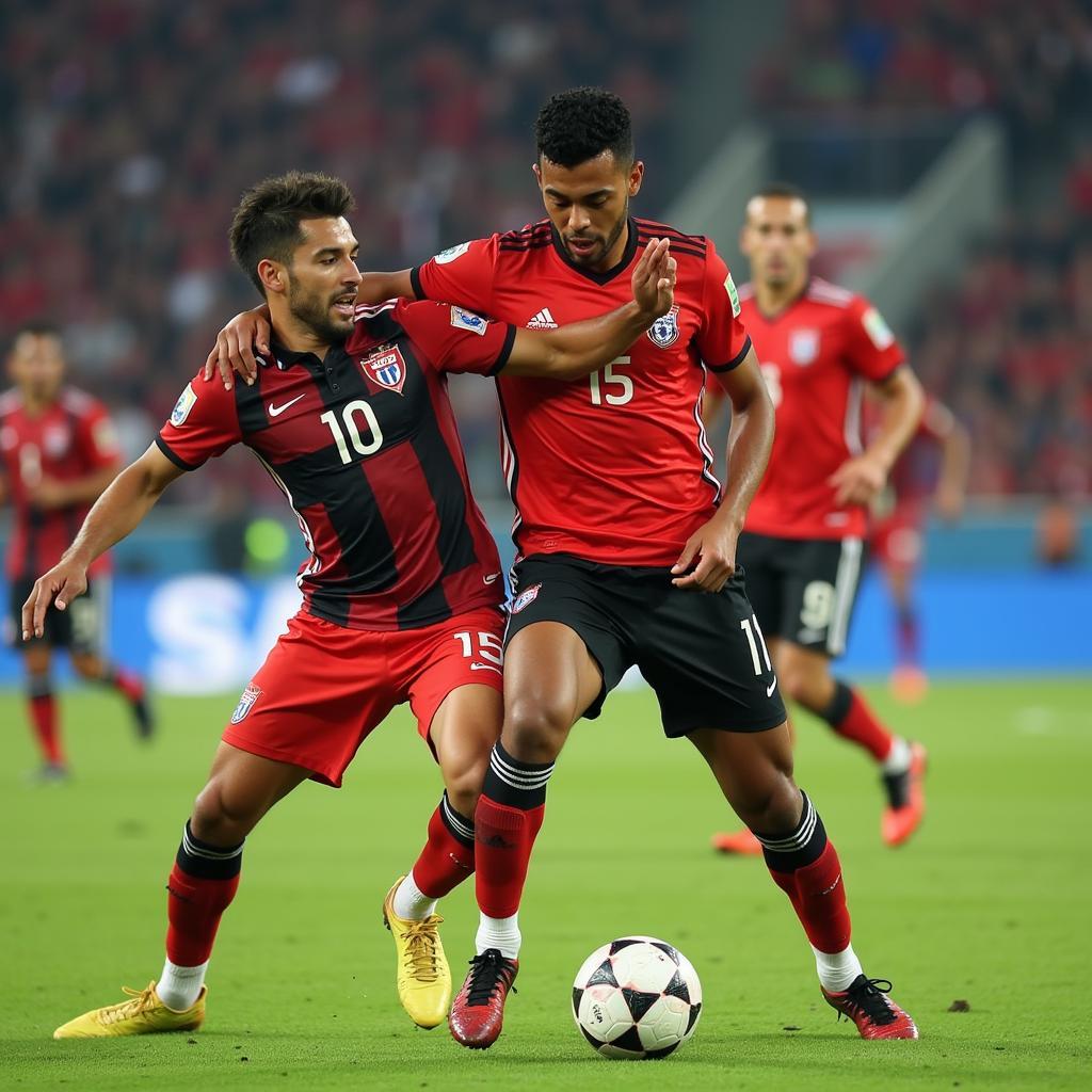 SAFF Championship Match Action